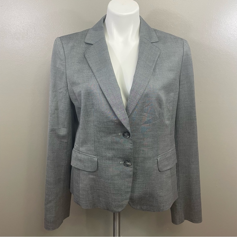 Ann Taylor women’s size 12 Virgin Wool-Blend Blazer jacket workwear professional